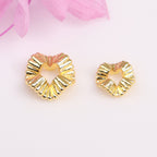 Alloy Wavy Spacer Beads 6mm 8mm Tibetan Style 10pcs 4