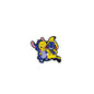 Silicone Focal Beads Pikachu Stitch Characters Wearing Hoodies 20Pcs