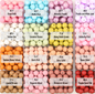 50pcs 15mm Solid Color Round Silicone Beads-32 Colors（65-96） 2