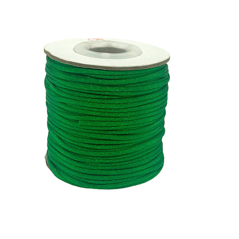 Nylon Beading Cord 2mm Bright Gold Yellow Smooth Satin Finish 414 Yards 20
