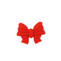 Silicone Focal Beads Christmas Color-Shifting Bow Red Green 20pcs