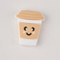 Silicone Focal Beads Smile Cup Smiling Face Coffee Cup 10pcs 4