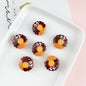Cute 16mm Acrylic Double-Sided Printed Cookie Round Beads 20pcs 7