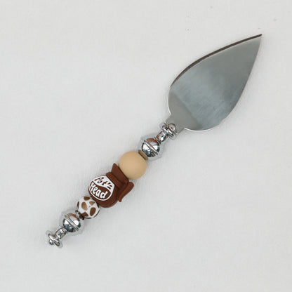 Beadable Pizza Spatula Bread Butter Cutter Stainless Steel Multi Tool