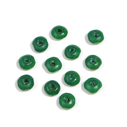 Wooden Round Spacer Beads 6mm 8mm Colorful Dyed Schima 250g 13