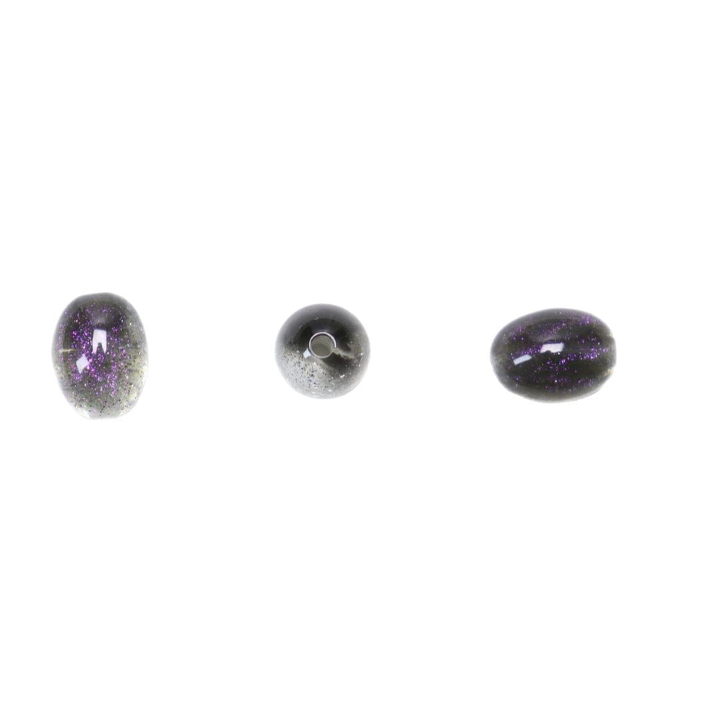 Iridescent Grape Shaped Resin Beads 8x10mm 100pcs 5