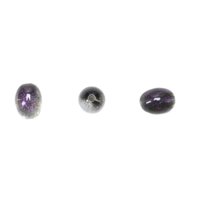 Iridescent Grape Shaped Resin Beads 8x10mm 100pcs 5