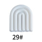 Color Arch Silicone Beads Minimalist Door Design 20pcs 12
