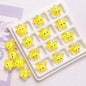 Glow Star Acrylic Beads 19mm Light In The Dark 5pcs 6