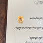 Autumn Tone Animal Square Acrylic Beads 16mm 10pcs 6