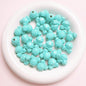 Bow Knot Bell Acrylic Beads 17mm Glossy Vibrant Colors 10pcs 14