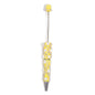 Beadable Pen with Rhinestone Pearl Chain Multicolor Rotating 5 Pcs 21