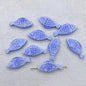 Hand Painted Fish Ceramic Beads 29mm Spotted Colorful 5pcs 7