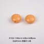 17mm Flat Round Acrylic Beads Assorted Solid Colors 100pcs 5