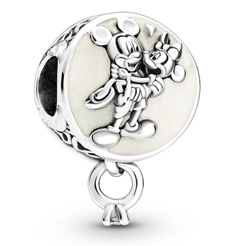 Cartoon Anime Series Metal Beads Large Hole Zinc Alloy 10pcs 15