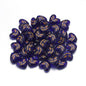 Acrylic Heart Beads 15x12mm Demon Smiling Face Glossy 20pcs 7
