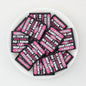 Pink Silicone Focal Beads 'I Don't Always Work But' Quote 20pcs 2
