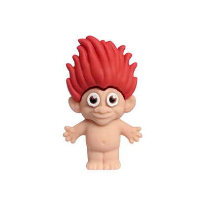 Silicone 3D Troll Focal Beads Playful Character 20pcs 12