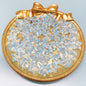 Transparent Star Acrylic Beads 11mm Glossy Translucent 60pcs 10
