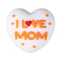 Silicone 3D Focal Beads Mothers Day Pink Hat Gnome Holding Sign 12
