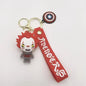 PVC Halloween Keychain Soft Rubber Spooky Clown Ghoul Figures 11