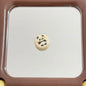 Flat Rubberized Acrylic Beads 16mm Panda Dachshund Pattern 10pcs 3