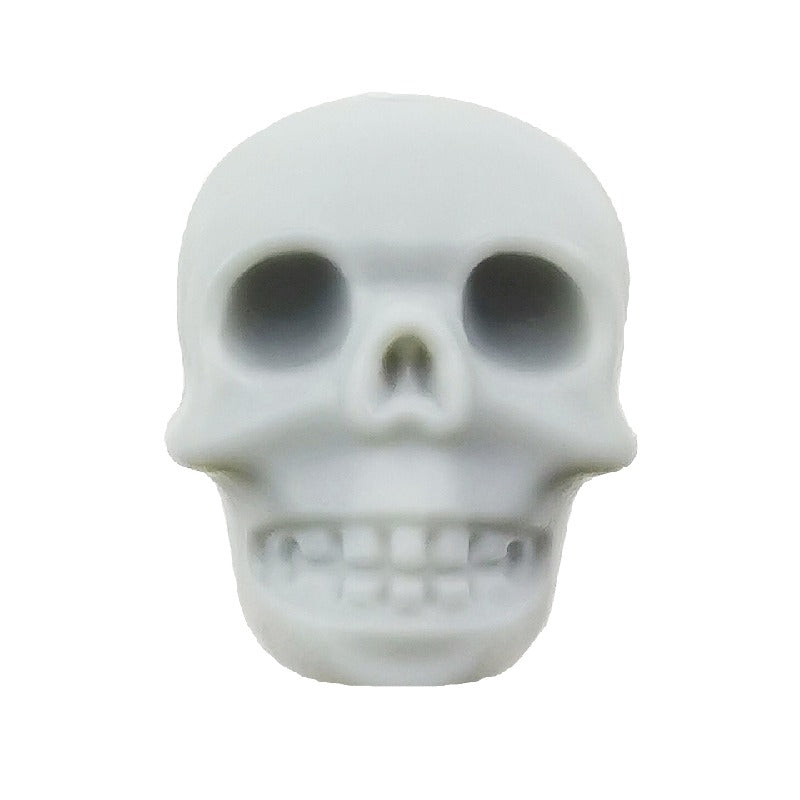 Silicone Focal Beads Halloween Ghost Pumpkin Bat Designs 10pcs 18