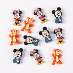 Silicone 3D Focal Beads Disney Mickey Minnie Tigger Detailed Character 20pcs 2