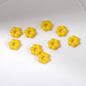 Floral Flower Shape 8mm Acrylic Spacer Beads 50pcs 11