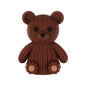 3D Cute Sweater Bear Silicone Focal Beads 20pcs 17