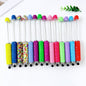 DIY Candy Color Multifunctional 3 in 1 Touch Screen Beadable Pen 6