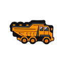 Silicone Focal Beads Four Color Engineering Transporter Truck Design 2