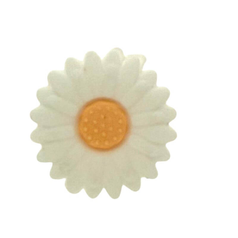 Silicone Focal Beads Daisy Sunflower Rounded Center 20pcs 11
