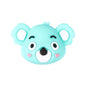 Silicone 3D Focal Beads Koala Head Multi Color Pastel Shades 20pcs 13