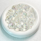 Transparent Hot Air Balloon Acrylic Beads 30x25mm Glossy Pastel 5pcs 2