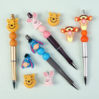 Silicone 3D Focal Beads Disney Character Avatar Smiling Face 20pcs 7