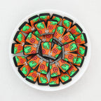 Summer Style Silicone Focal Beads Tropical Shorts Pattern 20pcs