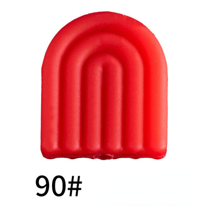Color Arch Silicone Beads Minimalist Door Design 20pcs 23