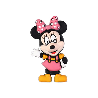 Silicone 3D Focal Beads Disney Mickey Minnie Tigger Detailed Character 20pcs 9