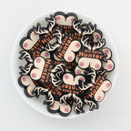 Silicone Focal Beads Big Rack Hunter Deer Antler Bold Text 20pcs