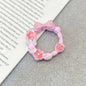 Bow Wreath Metal Beads 31mm Painted Enamel Alloy 10pcs 7