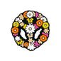 Silicone Focal Beads Wreath Vintage Daisies Star Blooms 20pcs
