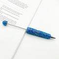 DIY Electroplated Colorful Rhinestones Beadable Pen 6