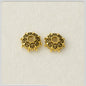 Alloy Sunflower Bead Caps 9mm 11mm 13mm Hollow Tibetan Style 200pcs 3