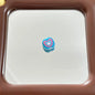 Square Acrylic Beads 14mm Blue Sky White Cloud Hearts 20pcs 6
