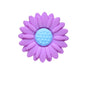 Silicone Focal Beads Daisy Sunflower Round Layout 20pcs 10