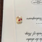 Square Acrylic Beads 16mm Hello KT Bun Creamy Dessert Motifs 10pcs 4