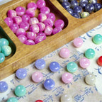 Resin Apple Shaped Beads 10x8mm Soft Glazed Finish 100pcs 3