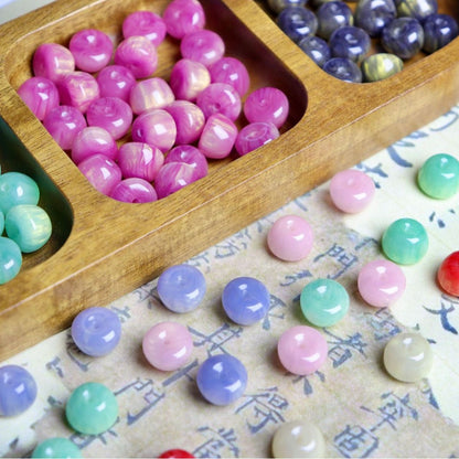 Resin Apple Shaped Beads 10x8mm Soft Glazed Finish 100pcs 3