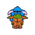 Silicone Focal Beads Stitzy Yoda Wide Eyed Buddy Detail 20pcs